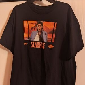 Scarface Graphic Black T-Shirt